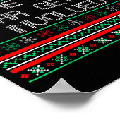 Be The Reason Hr Gets Involved Office Ugly Christm Poster (Hoek)