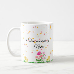 Be the Shine, Spring Inspirerend Quote Mok