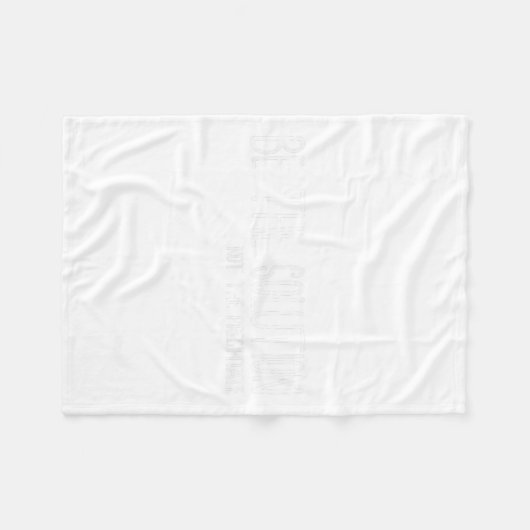 Be The Solution Not The Precitate Funny Motivation Fleece Deken (Voorkant (Horizontaal))