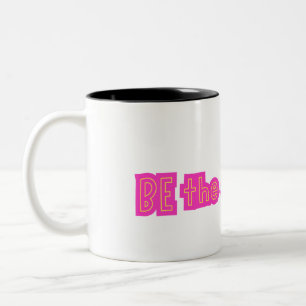 Be the Sunshine Mug Tweekleurige Koffiemok