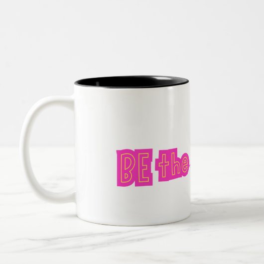 Be the Sunshine Mug Tweekleurige Koffiemok (Links)