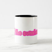 Be the Sunshine Mug Tweekleurige Koffiemok (Center)