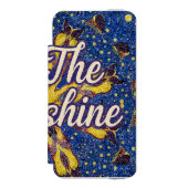 Be the Sunshine Phone case Incipio iPhone Portemonnee Hoesje (Voorkant Agenda)