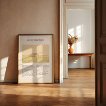 Be Thou My Vision  Minimal Hymn Wall Art