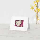 Be Thou My Vision Note Card. Kaart (Gele Bloem)