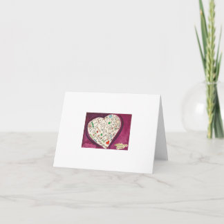 Be Thou My Vision Note Card. Kaart