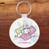 "be-to-animal"-Rocky Sleutelhanger (Voorkant)