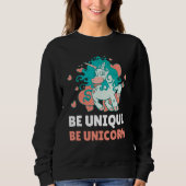 Be Unique Be Unicorn 1 Trui (Voorkant)