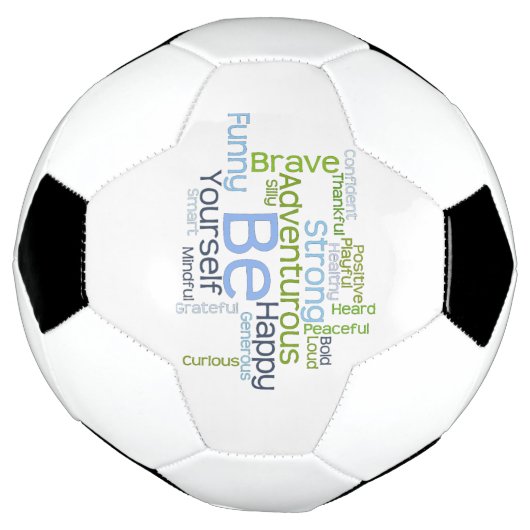 BE uw Motivatie Word Cloud Voetbal (Gedraaid)
