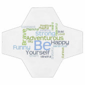 BE uw Motivatie Word Cloud Voetbal (Enkel)