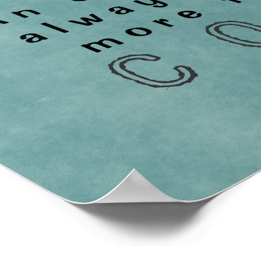 BE UZELF - 12x12 Poster (Canvasoptie) (Hoek)