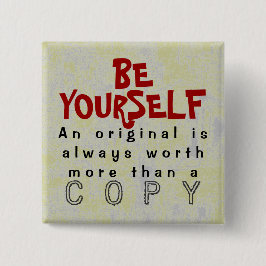 BE UZELF - Button Truïsme