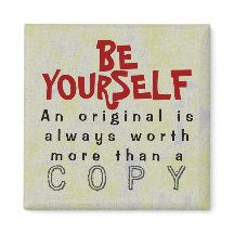 BE UZELF - Magnet Truism