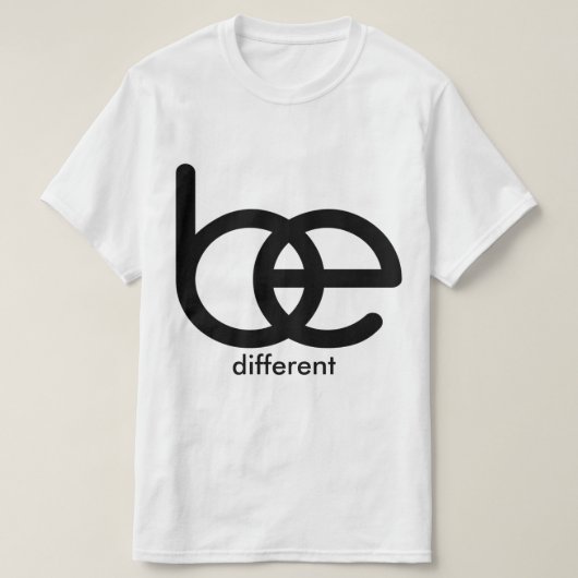 BE verschillende T-Shirt-Sjabloon T-shirt (Design voorkant)