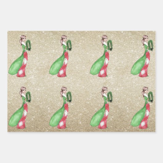 BE Vrolijk inpakpapier vellen (Voorkant)