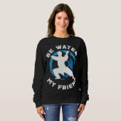 Be Water my Friend Aikido Karate Jiu Jitsu Trui (Voorkant volledig)