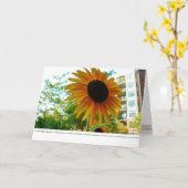 be*well_sunny pleinfoto kaart (Gele Bloem)