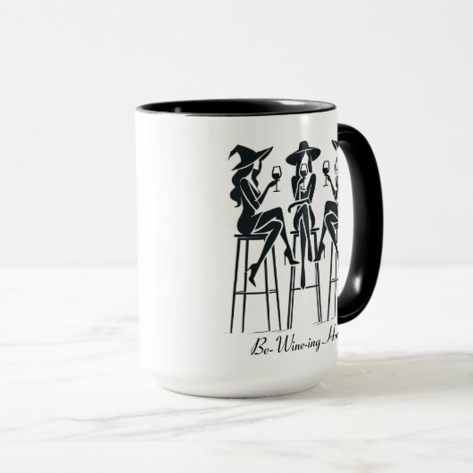 Be-Wine-ing Hour, Elegante Heksen Wijnavond, Moder Mok (Voorkant rechts)