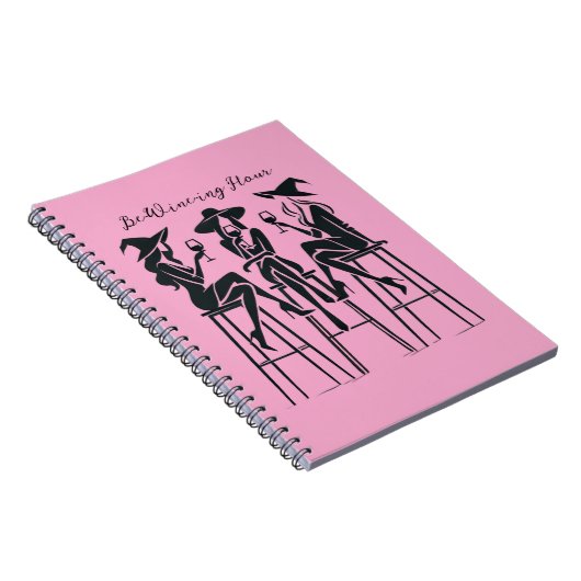 Be-Wine-ing Hour, Elegante Heksen Wijnavond, Moder Notitieboek (Rechterzijde)