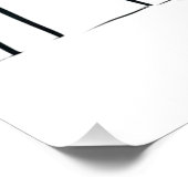 Be-Wine-ing Hour, moderne, elegante heksen wijnavo Perfect Poster (Hoek)