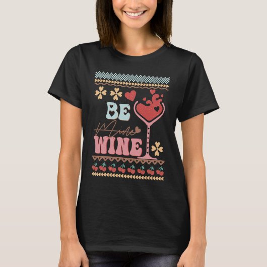 Be Wine Ugly Sweaters idea Anti Valentine's Day (Voorkant)