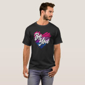 Be You Funny Bi Pride Flag Bisexual T-shirt (Voorkant volledig)