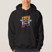 Be You Nonbinary Flag Enby Genderqueer Non Binary Hoodie (Voorkant)
