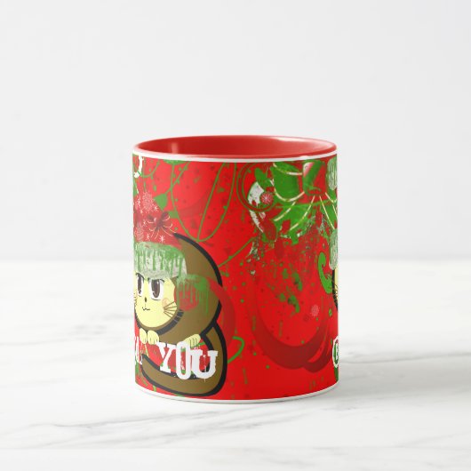 BE YOU Quotes Artsy Kat wil dat je jezelf bent Mok (Midden)