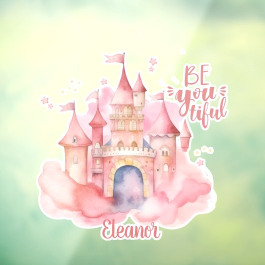 Be-you-tiful aanpasbaar raamsticker (Vel 3)