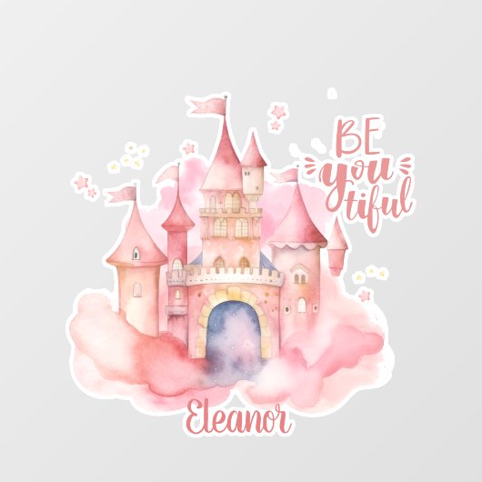 Be-you-tiful aanpasbaar raamsticker (Vel)