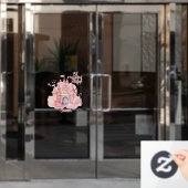 Be-you-tiful aanpasbaar raamsticker (Kantoordeur)