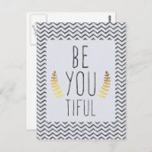 Be You Tiful Briefkaart (Voorkant / Achterkant)