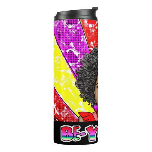 Be-You-Tiful Little African'-American Girl Thermosbeker (Gedraaid links)