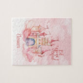 Be-You-Tiful Palace in de Pink Cloud aanpasbaar Legpuzzel (Horizontaal)