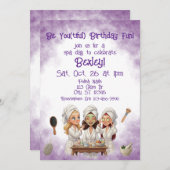 Be You(tiful) Spa Day Birthday Kaart (Voorkant / Achterkant)