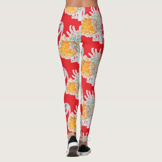 Be Your Biggest Fan Leggings (Achterkant)