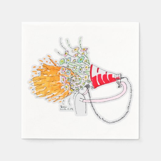 Be Your Biggest Fan Servet (Voorkant)