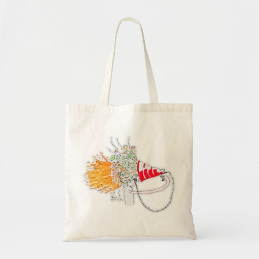 Be Your Biggest Fan Tote Bag (Voorkant)