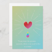 Be Your True Self – Empowering Greeting Card Feestdagenkaart (Voorkant / Achterkant)