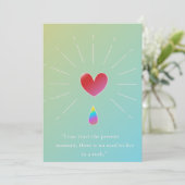 Be Your True Self – Empowering Greeting Card Feestdagenkaart (Staand voorkant)