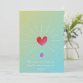 Be Your True Self – Empowering Greeting Card Feestdagenkaart (Staand voorkant)