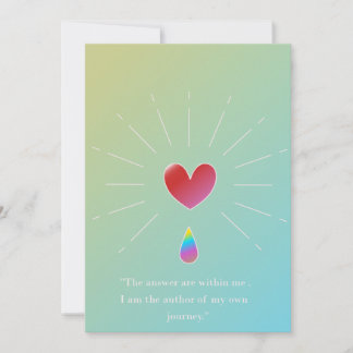 Be Your True Self – Empowering Greeting Card Feestdagenkaart