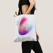  "Be Yourself" All-Over-Print Canvas tas (Dichtbij)