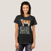 Be Yourself Always And Be A Simmental T-shirt (Voorkant volledig)