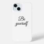 Be yourself Case-Mate iPhone case (Achterkant)