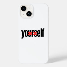 Be yourself Case-Mate iPhone 14 hoesje
