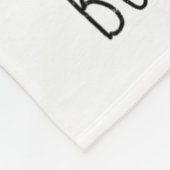 Be Yourself - Funny Alien Motivational S Fleece Deken (Hoek)