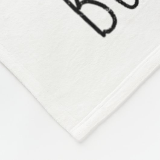 Be Yourself - Funny Alien Motivational S  Fleece Deken (Hoek)