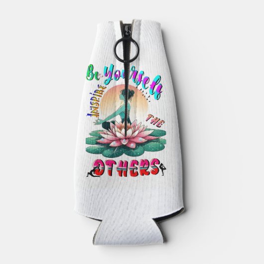 Be Yourself Inspire The Others Flesjeskoeler (Achterkant)