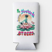 Be Yourself Inspire The Others Seltzer Blikjeskoeler (Achterkant)